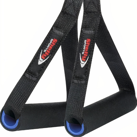 Resistance Band Handles for Heavy Duty Exercise Machine Cable Attachments
