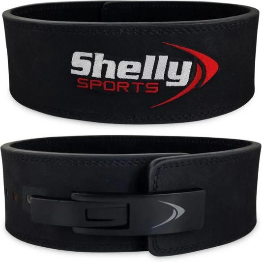 Weight Lifting Leather Belt Lever Belt for Powerlifting Deadlift Squat Strength Training Equipment for Men & Women