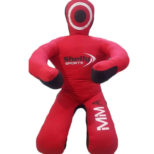 MMA Dummy Boxing Grappling Dummy Punching Bag Brazilian BJJ JIU Jitsu Sitting Position Dummy Wrestling Martial Arts Judo Karate Training Dummy – Canvas Fabric - UNFILLED