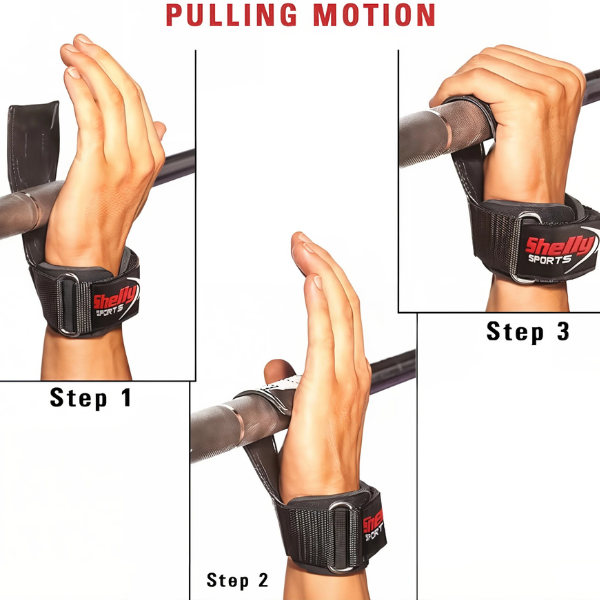 Grips PRO Multi Grip Straps/Hooks Premium Heavy Duty Weight Lifting Straps/Gloves Barbell Gymnastics Straps