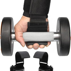 Weight Lifting Hook Wrist Straps Powerlifting Support Hand Grips Gym
