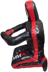 MMA Dummy Boxing Grappling Dummy Punching Bag Brazilian BJJ JIU Jitsu Sitting Position Dummy Wrestling Martial Arts Judo Karate Training Dummy – Syn Leather - UNFILLED