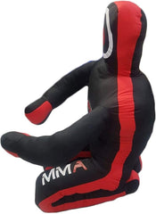 MMA Dummy Boxing Grappling Dummy Punching Bag Brazilian BJJ JIU Jitsu Sitting Position Dummy Wrestling Martial Arts Judo Karate Training Dummy – Canvas Fabric - UNFILLED