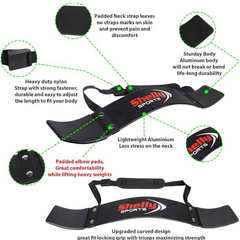 Arm Blaster Biceps Workout Equipment for Weight Lifting Bicep Support Arm Isolator for Muscle Gains Bodybuilding Arm Blaster for Biceps Triceps