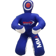 MMA Dummy Boxing Grappling Dummy Punching Bag Brazilian BJJ JIU Jitsu Sitting Position Dummy Wrestling Martial Arts Judo Karate Training Dummy – Canvas Fabric - UNFILLED