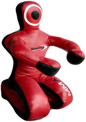 MMA Dummy Boxing Grappling Dummy Punching Bag Brazilian BJJ JIU Jitsu Sitting Position Dummy Wrestling Martial Arts Judo Karate Training Dummy – Syn Leather - UNFILLED