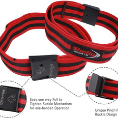 Blood Flow Restriction Bands Bodybuilding Occlusion Bands Flexible for Arms and Legs Achieve Fast Growth Without Heavy Weights