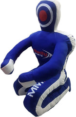 MMA Dummy Boxing Grappling Dummy Punching Bag Brazilian BJJ JIU Jitsu Sitting Position Dummy Wrestling Martial Arts Judo Karate Training Dummy – Canvas Fabric - UNFILLED