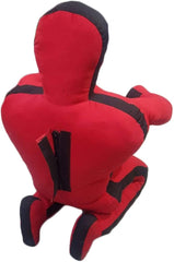 MMA Dummy Boxing Grappling Dummy Punching Bag Brazilian BJJ JIU Jitsu Sitting Position Dummy Wrestling Martial Arts Judo Karate Training Dummy – Canvas Fabric - UNFILLED