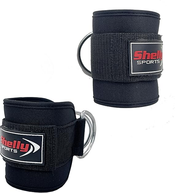 Ankle Straps for Cable Machines Leg Extensions Workouts Support for Men & Women