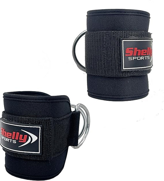 Ankle Straps for Cable Machines Leg Extensions Workouts Support for Men & Women